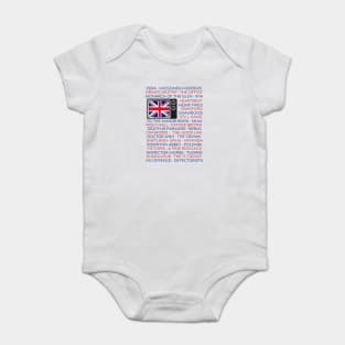British TV Fan Baby Bodysuit